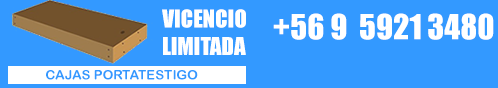 Logo cajas porta testigos